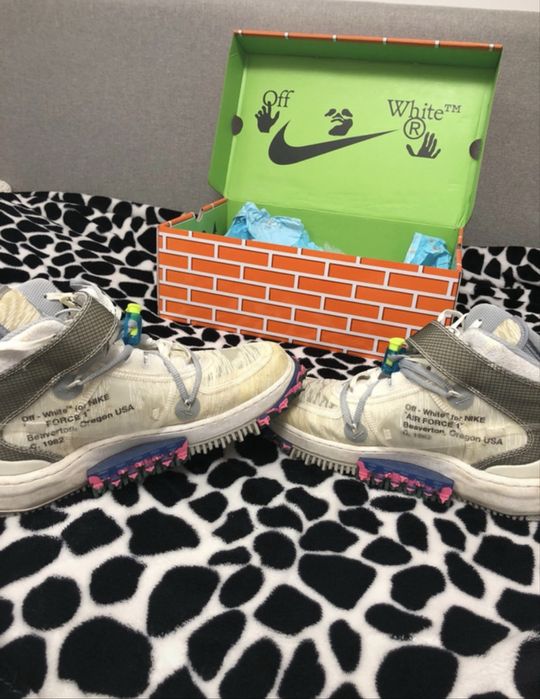 nike air force 1 mid off white