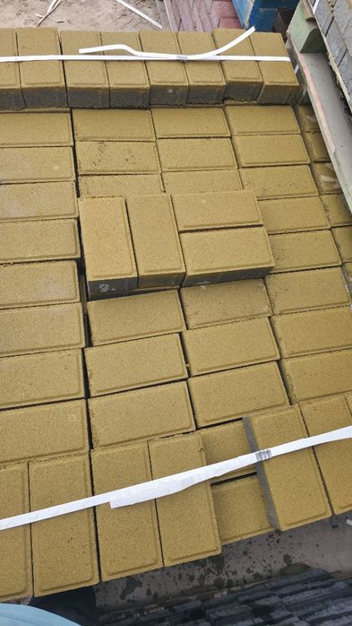 Брусчатка тротуарная плитка Кирпичик Евробрусчатка