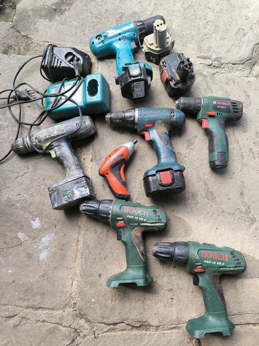 Винтоверти Bosch, Makita