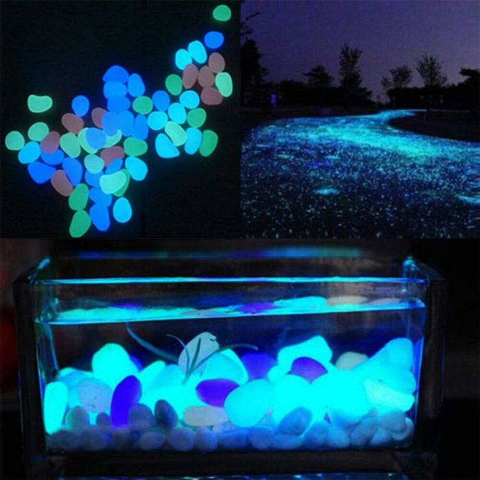 Светещи декоративни соларни камъни за декорация на градина, дом, стая