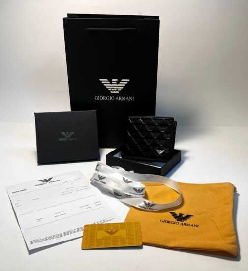 In stoc Portofel pentru bărbați piele Emporio Armani  3065