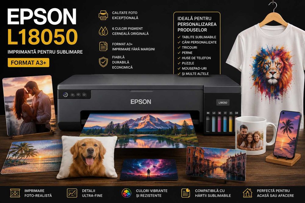 Imprimanta Sublimare Epson L18050 A3+