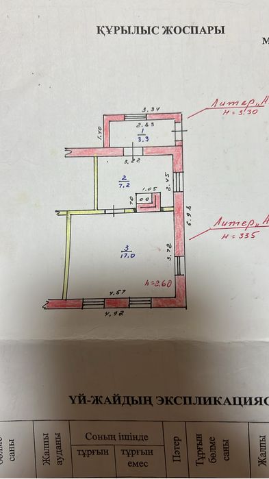 Продам пол дома в ценре Каскелена.