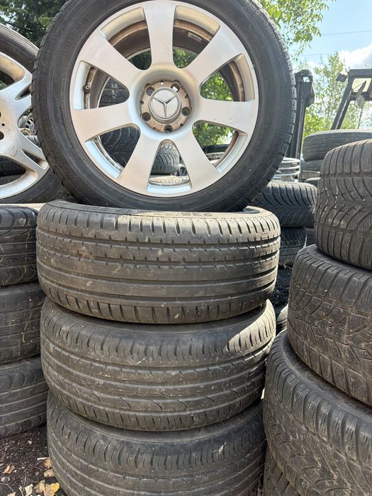 Janta aliaj cu anvelopa Mercedes 17