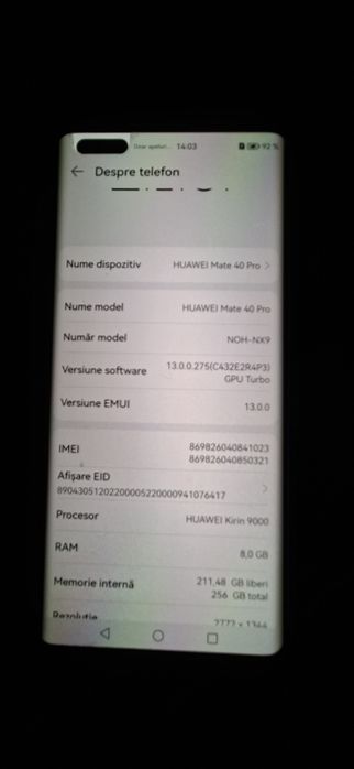 Hoawei mate 40 pro