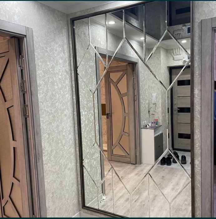 Тошойна зеркала Ромбик Ойна кесиш