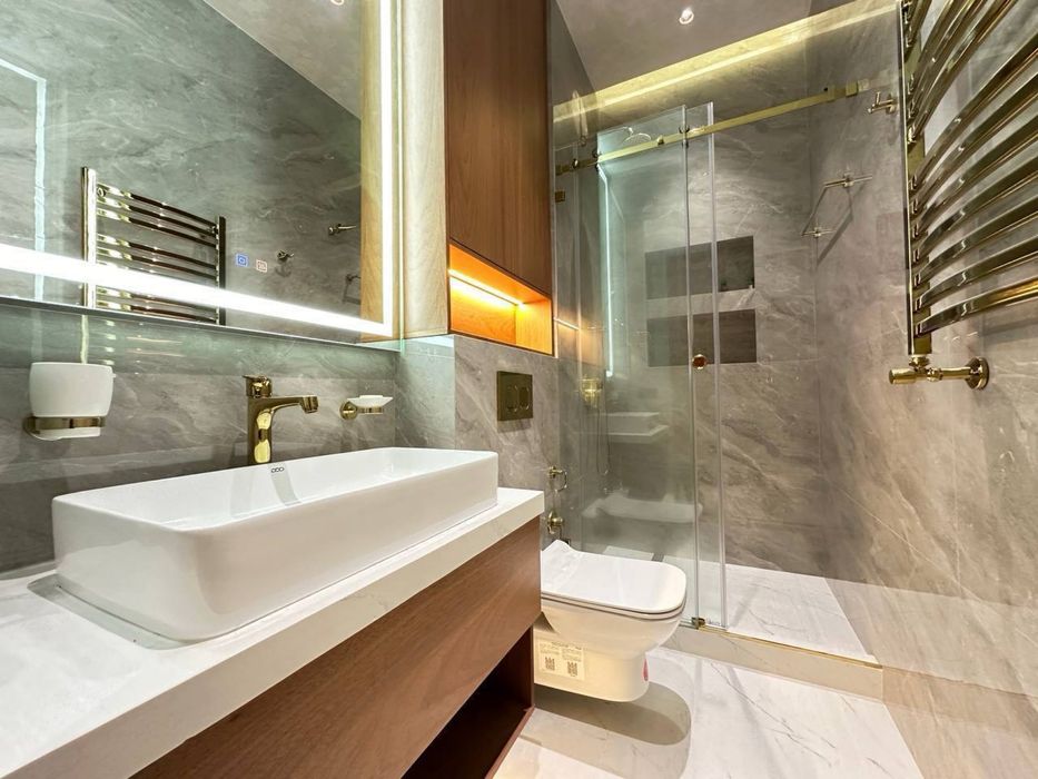 Алайский Габус! Новая 3 комнатная квартира 120м2! С Авторским ремонтом