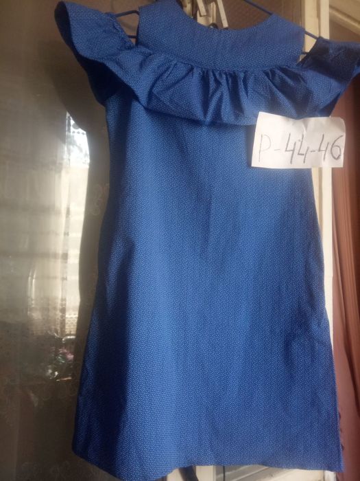 Платье  жен в горошек