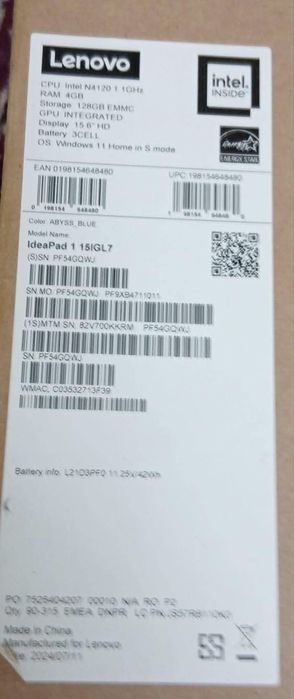 Laptop lenovo de vanzare