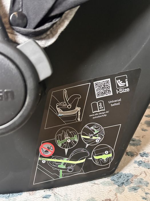 Кош за новородено / стол за кола ABC Design Tulip baby car seat i-size