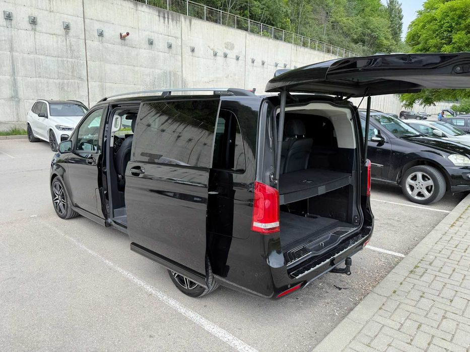 Бус под наем Mercedes-Benz V - клас от "NEXT5 Rent A Car" във Варна с професионален шофьор