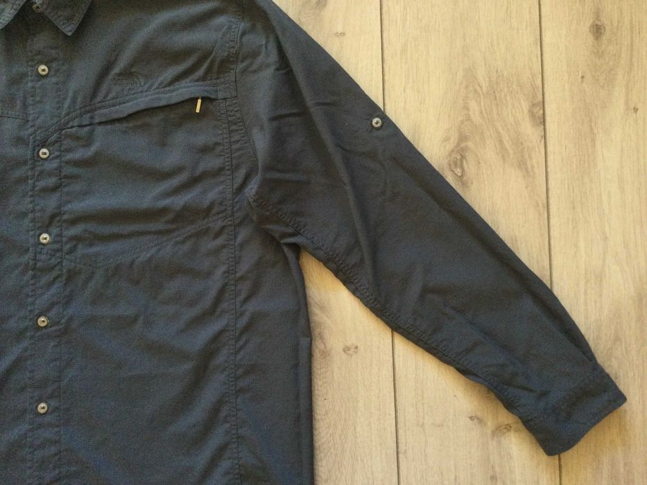 НОВА сива мъжка риза с дълъг ръкав THE NORTH FACE размер XL от САЩ