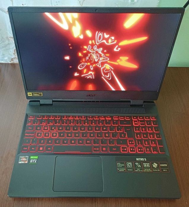 Laptop Gaming Acer Nitro 5 AMD Ryzen 5 6600h RTX 3050 TI 16GB RAM