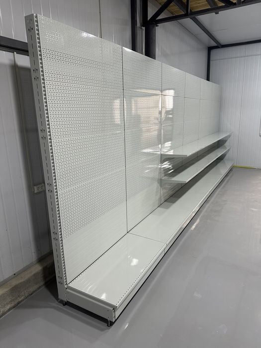 Торговые стеллажи Нордика в наличии, Пристенные стеллажи, стеллажи