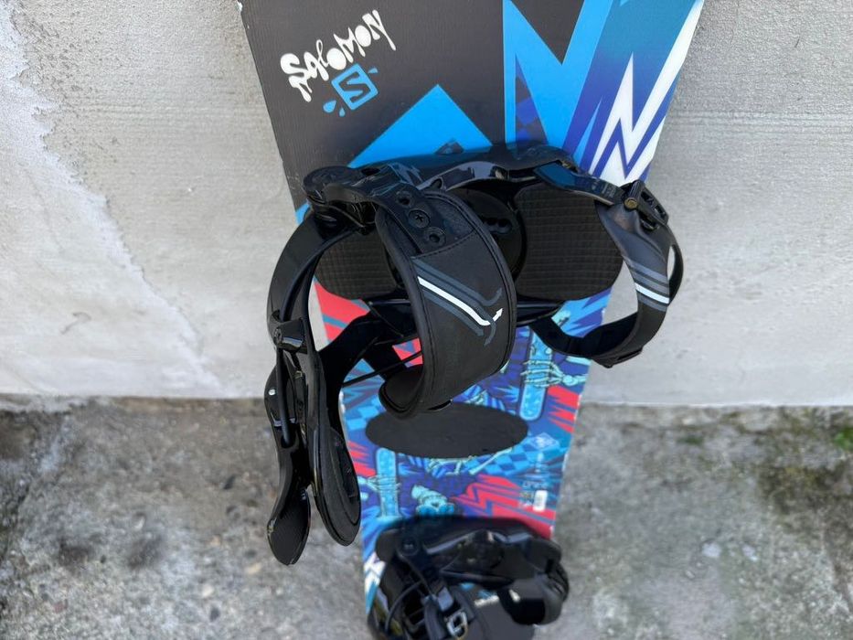 Placa snowboard Salomon El Capitan 120cm cu legături Flow In