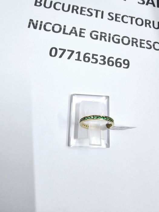Vand inel dama din aur 14 k 1.21 g cod 306