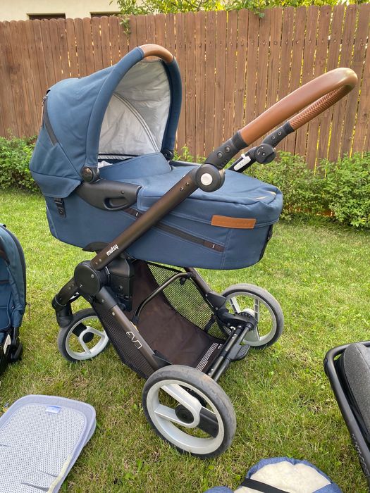 Carucior 3 in 1 Mutsy Evo navy blue