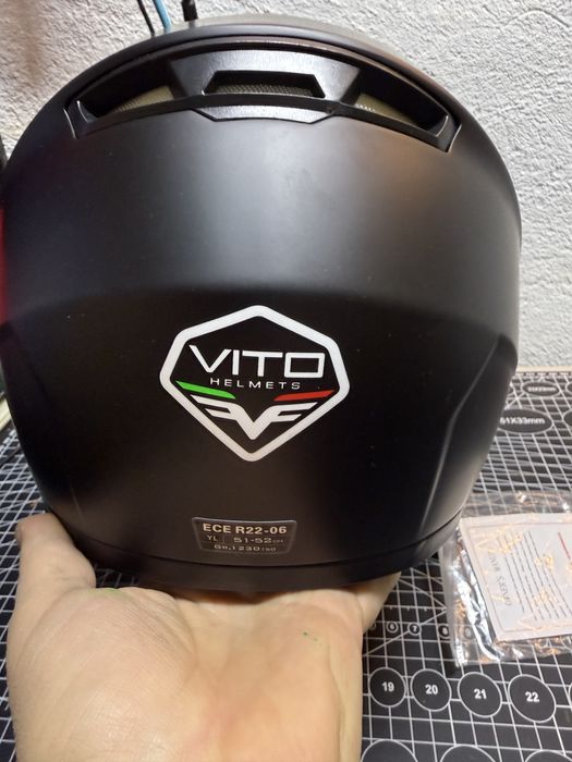 Casca moto model Vito Child Full-Face marime YL 51-52 cm