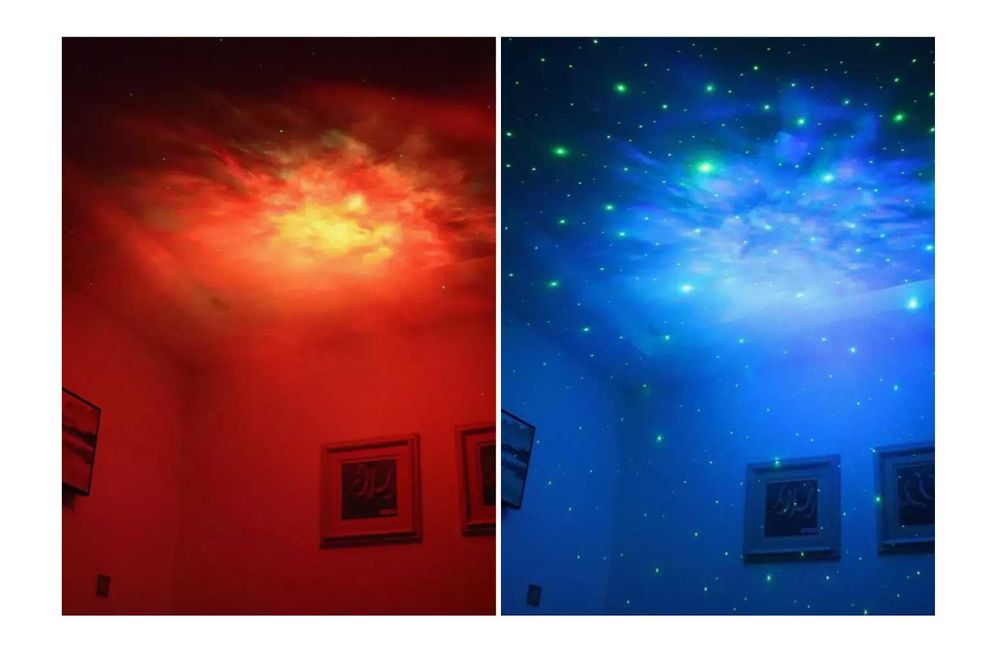 Проектор ночник космонавт с пультом 8режимов подсветки +7 Ест доставка