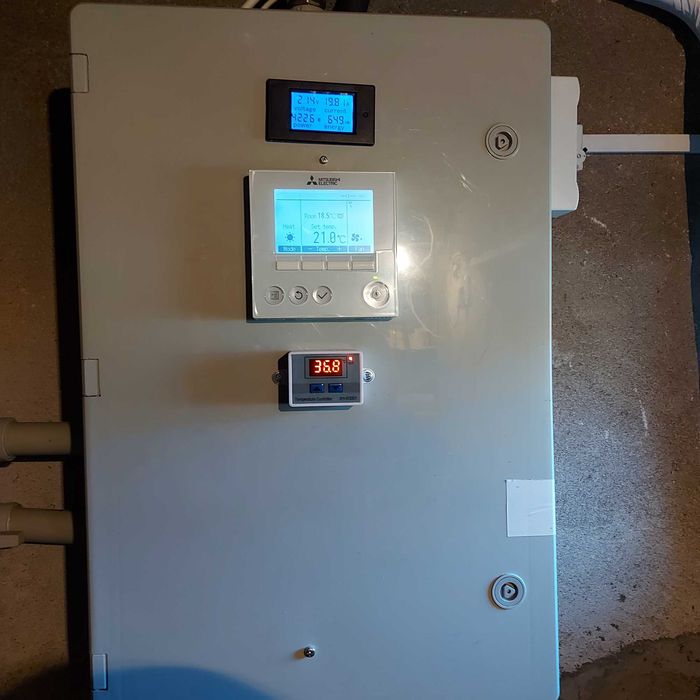 Хидробокс вътрешно тяло за термопомпа