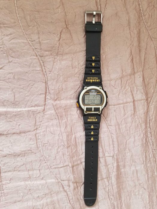 Часовник 1994 Vintage TIMEX Ironman Triathlon Watch Men 737-A Indiglo