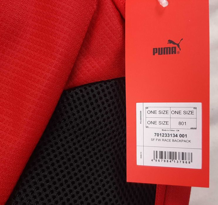 Puma Scuderia Ferrari F1 Race Backpack - Оригинална раница