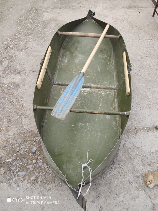 Алюминиевая лодка(складная)