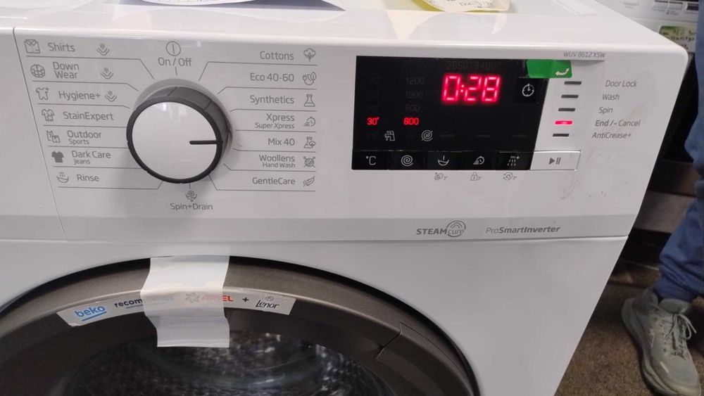 A+++ Нова Пералня машина Beko-Беко 8 кг 1200 об/мин ProSmart™