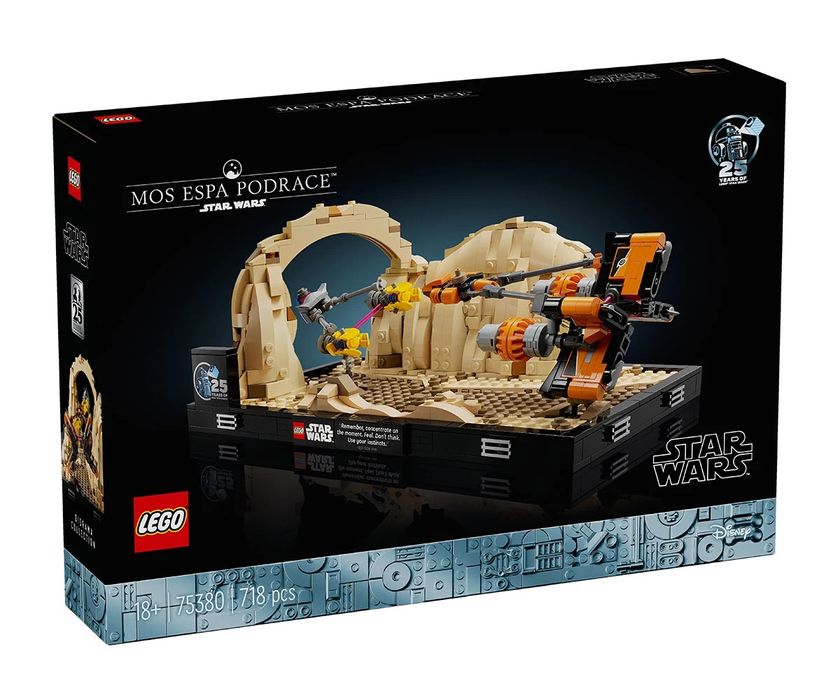 LEGO® Star Wars™ 75380 - детски Диорама от състезанието в Мос Еспа