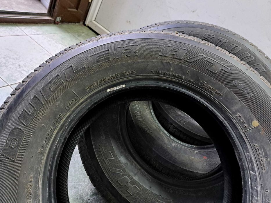 4 anvelope 195/80 R15 Bridgestone
