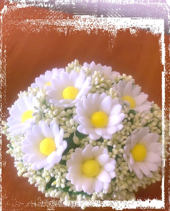 Лайка, букет от сапун