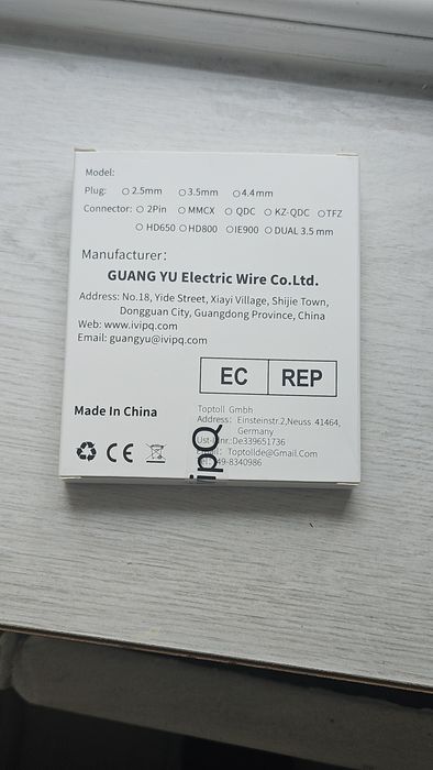 Cablu Audio 3.5mm MMCX