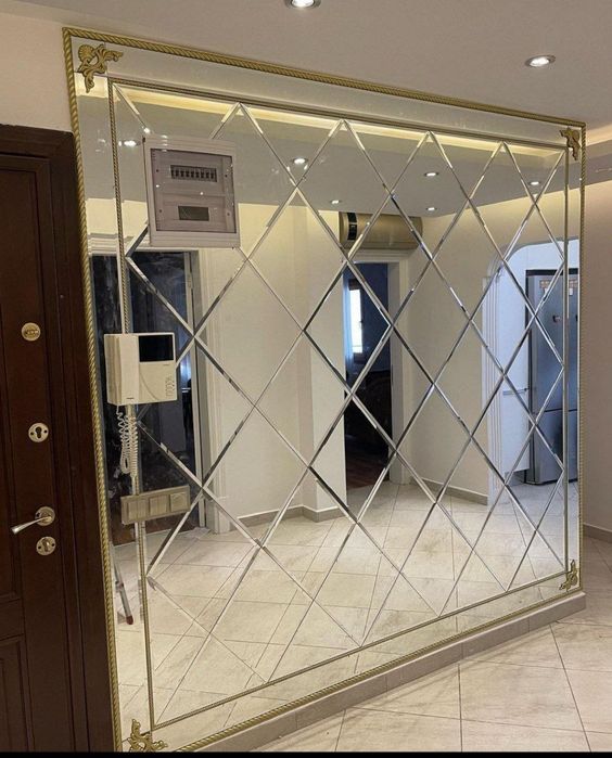 Ромбик Зеркала Rombik, Тош Ойна хизмати.Ойначи Витрина Zerkila