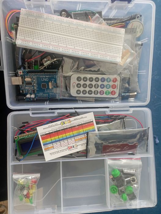Arduino UNO R3 RFID Starter Kit (deyarli yangi, to'liq komplekt)