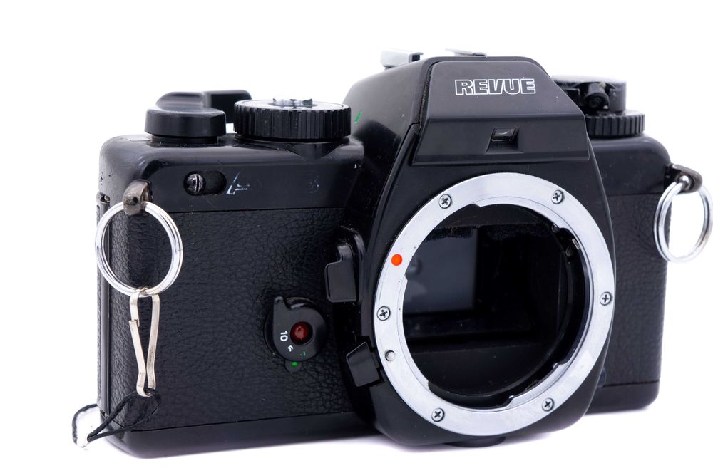 Aparat foto film Revue AC3 montura Pentax K