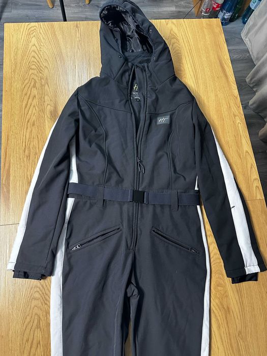 Costum Schi Dama HOTIAN Negru Marime M Intreg Impermeabil