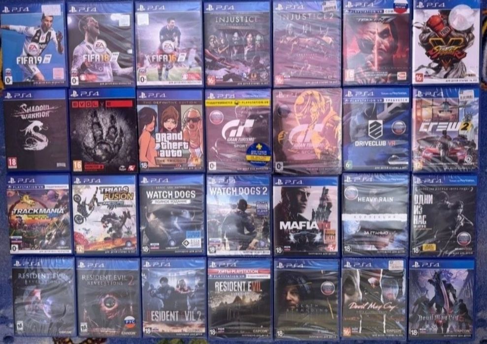 Игры на Sony PlayStation 4 и 5