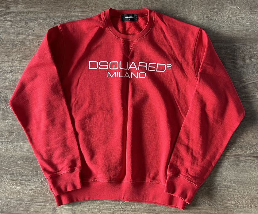 Суитшърт  Dsquared2 (Черен и Червен)