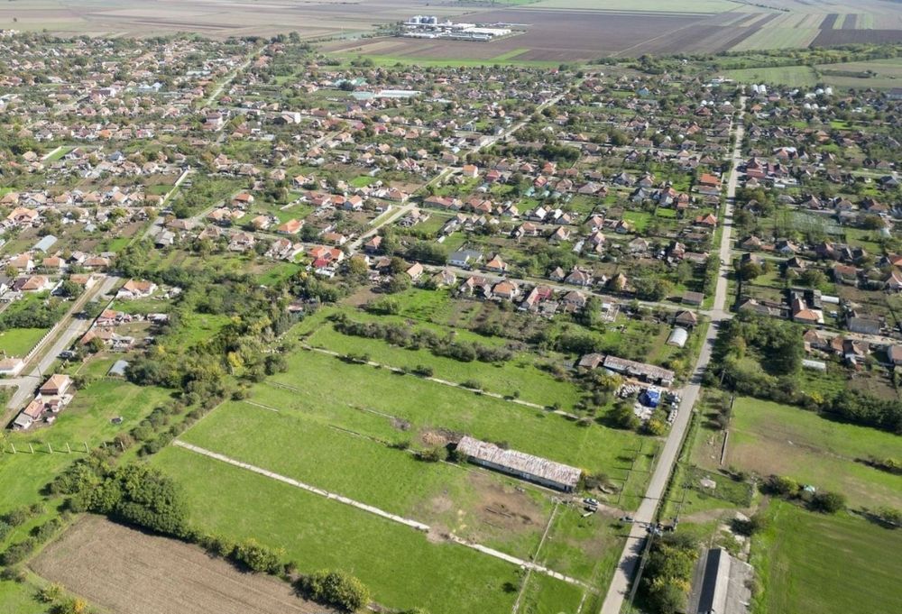 Hala de 430 mp cu teren intravilan 2,5 ha Macea
