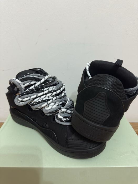 Lanvin Curb Black / Gray Full Box NOI