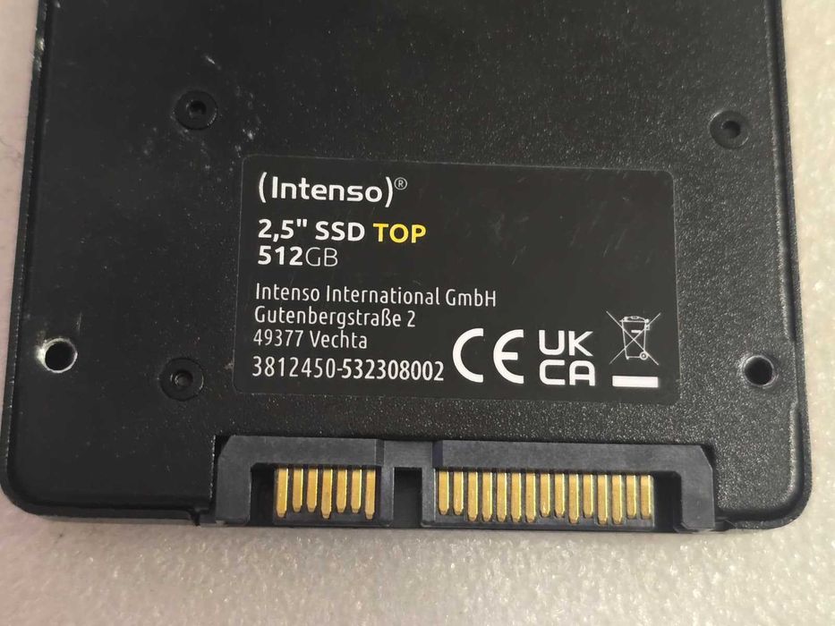 Solid State Drive (SSD) Intenso Top, 512GB, 2.5" SATA III - poze reale