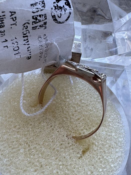 Золотая печатка мужская