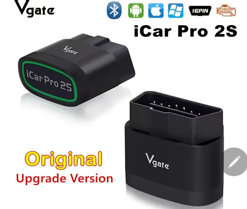 Vgate iCar Pro 2S - Професионална OBD2 Диагностика (iOS, Android, PC)