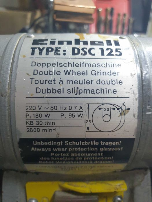 Polizor de banc einhell dsc 125