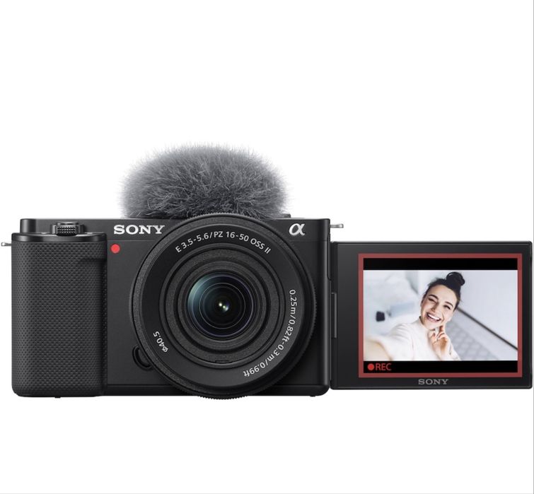 Фотоапарат Sony ZV-E10 с обектив