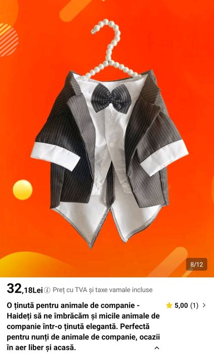 Hăinuțe eleganta pentru catei