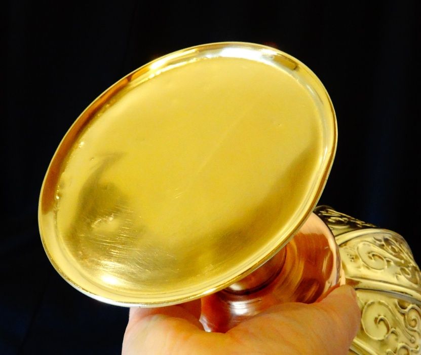 Медна ваза,медна кана,амфора 1.6 кг.