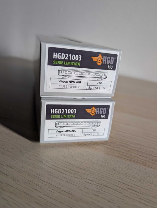 Vagoane CFR tip B11, AVA 200 , AF, HO, noi