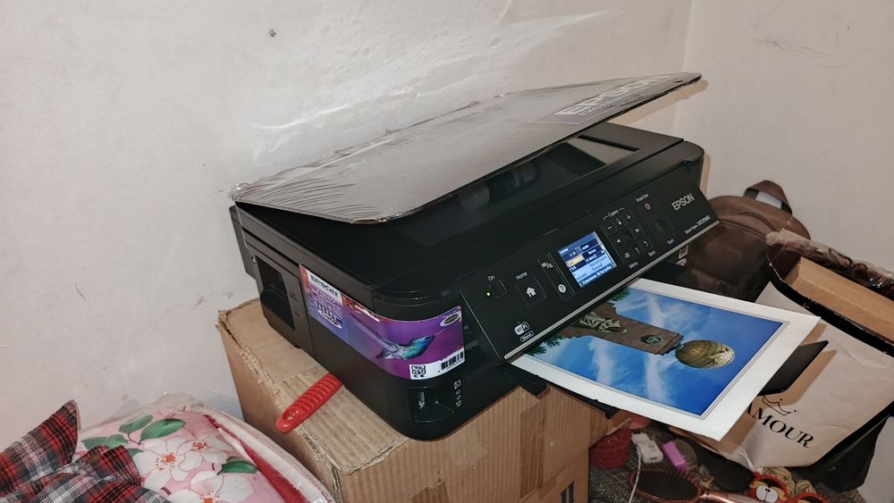Epson 535 yangi 6 ta rangli KOPIYA_SKANNERLI dyuzi 100% Idialni WiFili