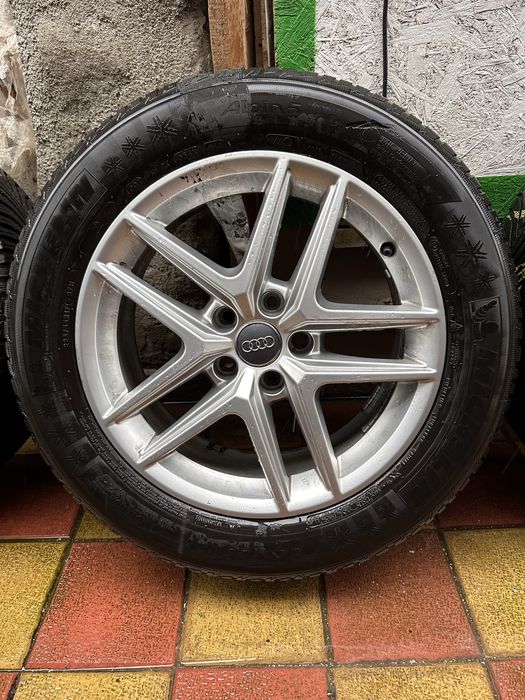 Jante cu anvelope iarna 225/55/r17 5x112